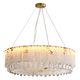 alabaster chandelier modern